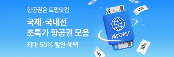 국내·국제선 초특가 항공권 모음